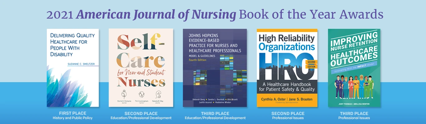 Five Sigma titles awarded American Journal of Nursing Book of the Year Awards